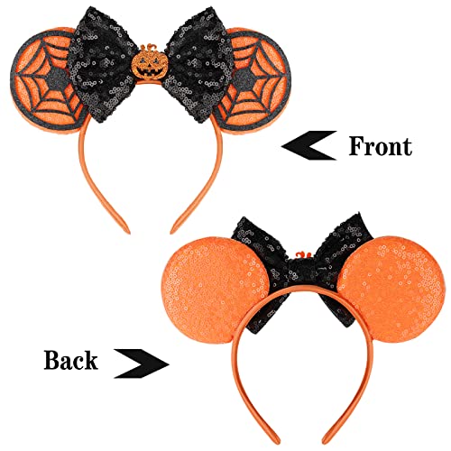 Image of FANYITY Mouse Ears, Sequin Mouse Ears Headband for Boys Girls Women (ZZW)