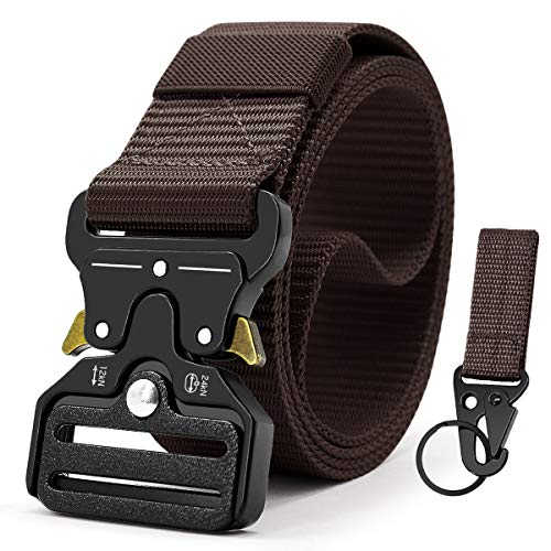 DOOPAI Tactical Belt,Military Style Quick Release Metal Buckle Belt,1.5
