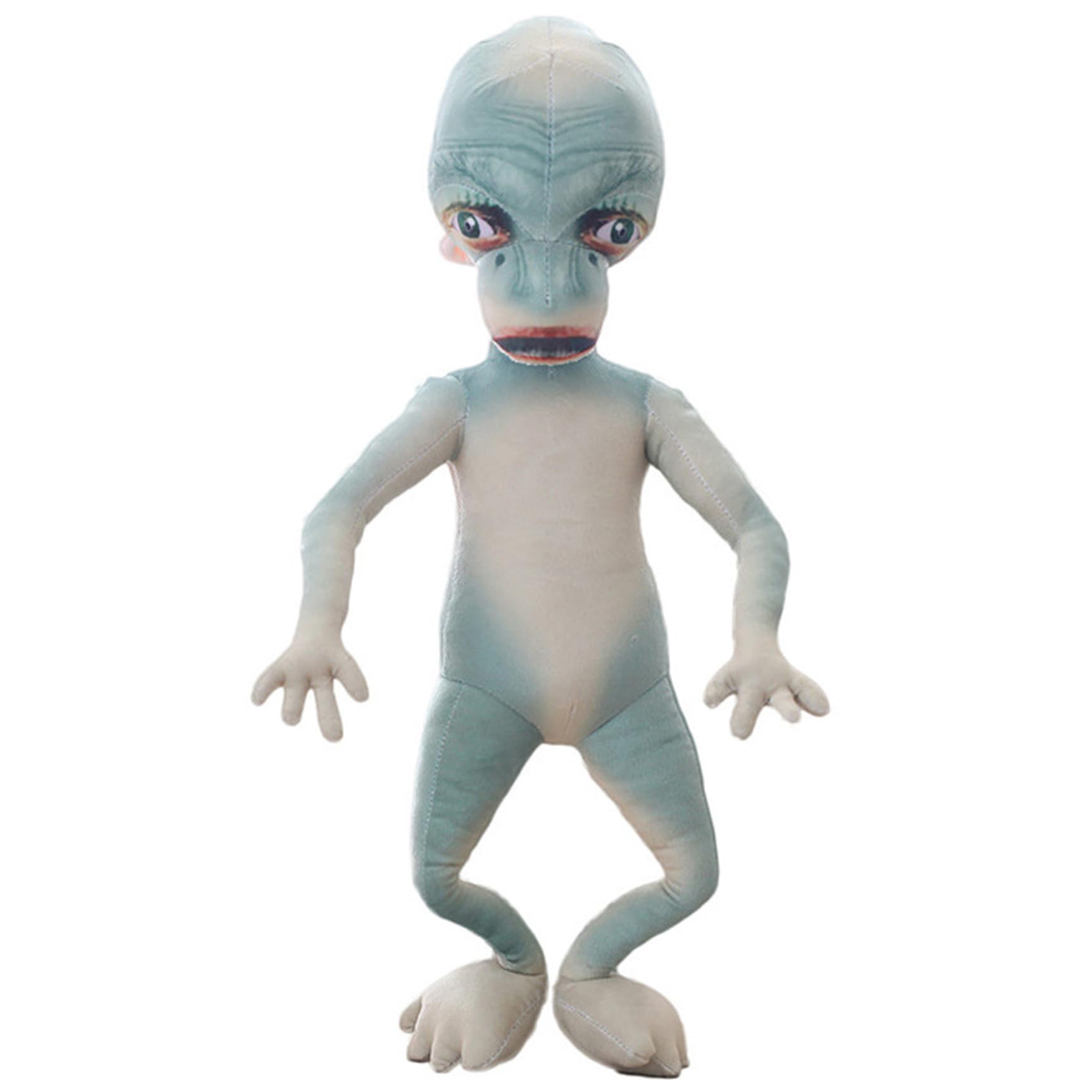 Jorzer Alien Plush, Animales de Peluche de Tela Suave, Gris, 23, 6 Pulgadas, 1 Paquete.