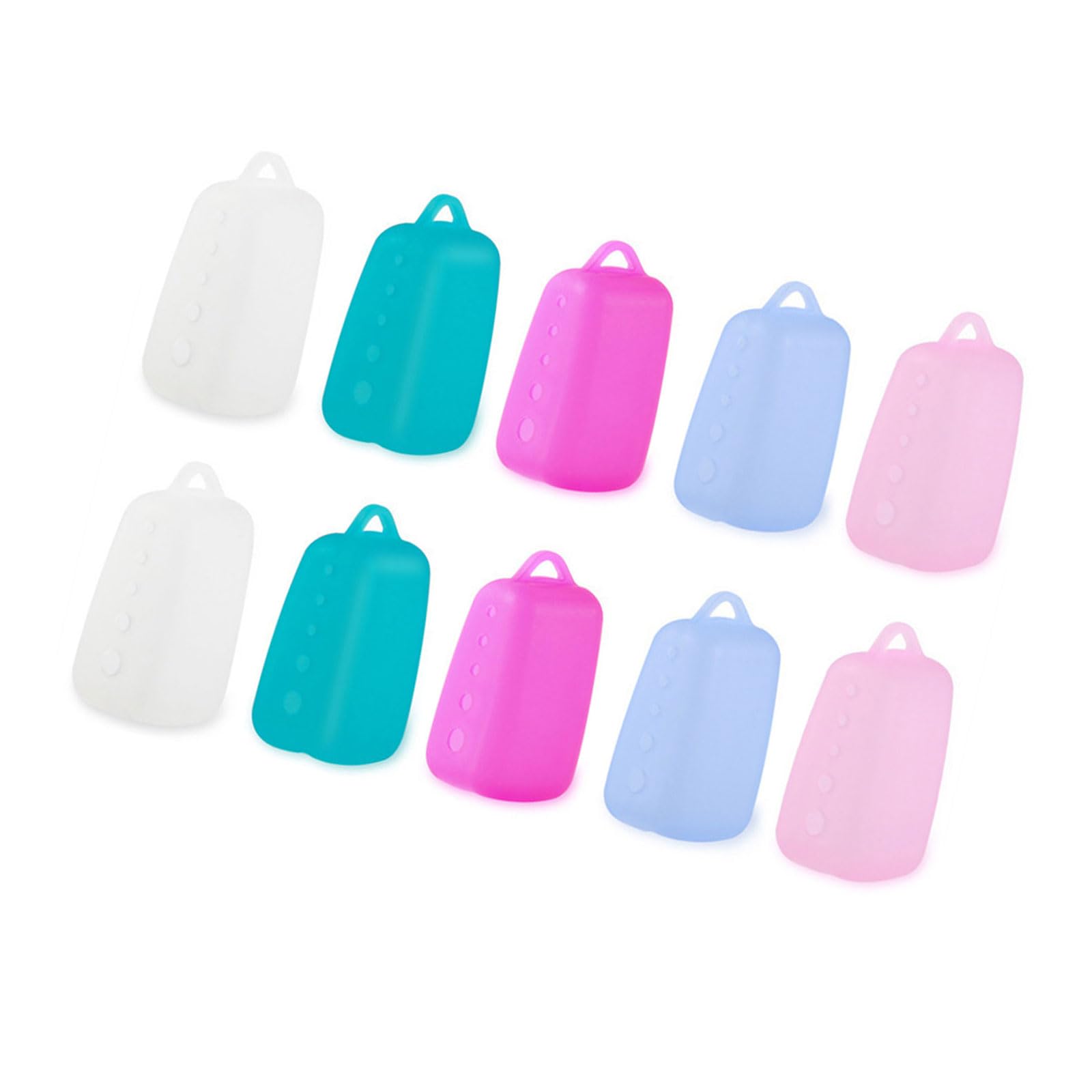 Shurhome 10 Pack Silicone Toothbrush Protectors, Hygienic Caps for Travel & Home Use, Brush Head Covers Silicone Toothbrush Guard Dustproof
