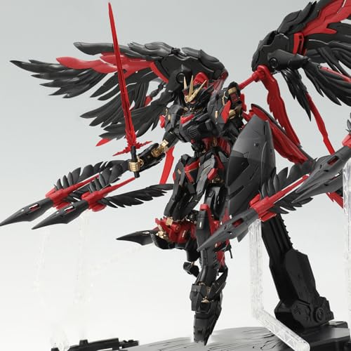 Image of Pipigirl Genuine License Plastic Model Action Figures Kits, Dark Angel Oberon, 8.66in Mecha Model, 1:100 Collectible Easy to Assemble Action Figures