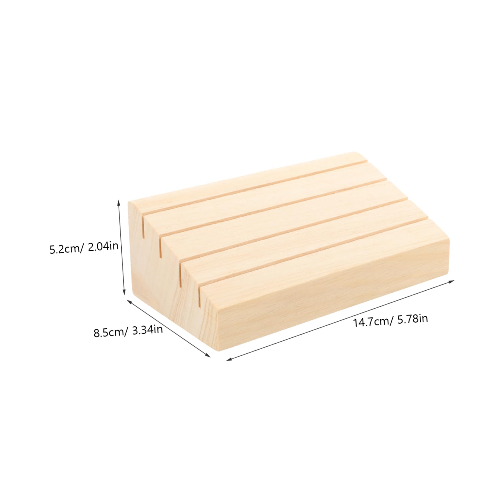 ULDIGI Card Holders for Playing Card Wooden Display Rack for Poker Rising Slots