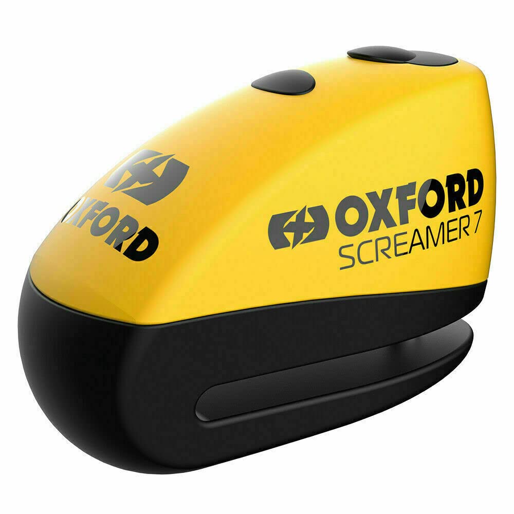 Oxford Security Screamer 7 Alarm Disc Lock Motorcycle Motorbike