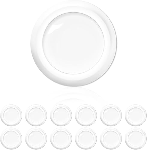 Miniatura 9 de AIDROIT Luces LED de disco de 56 pulgadas para montaje empotrado, lámpara de techo empotrada de 5000 K, luz de día regulable de bajo perfil,