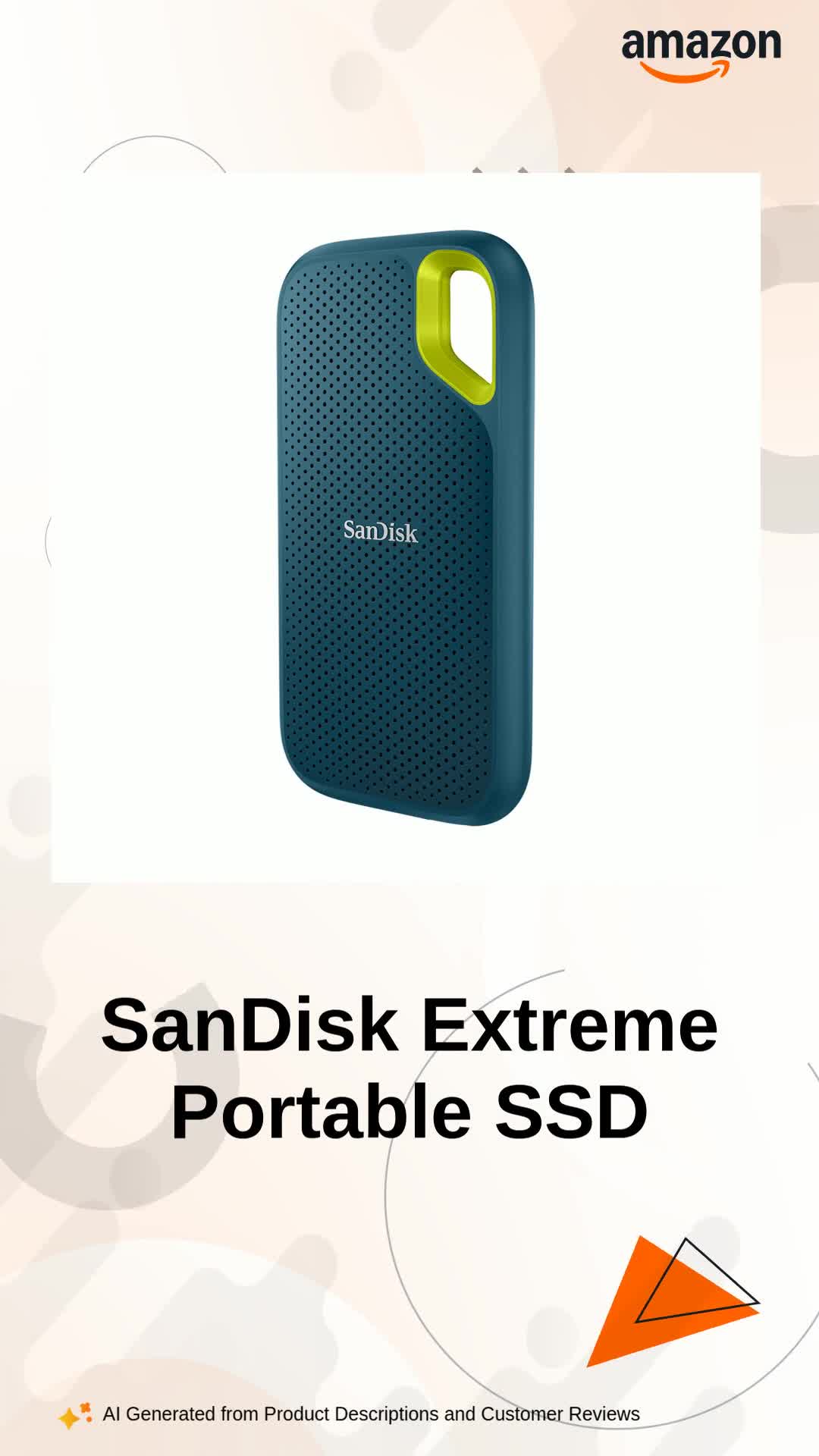 Sandisk Extreme Portable 4TB External SSD