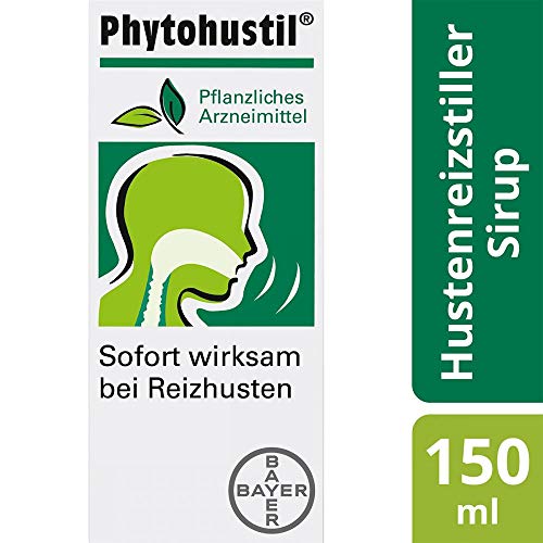 Phytohustil Hustensaft Pflanzlicher Hustenreizstiller Sirup