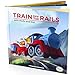 Green Toys Train & Storybook Set - Pretend Play, Motor Skills, Reading, Kids Toy Vehicle Gift Set. No BPA, phthalates, PVC. Dishwasher Safe, Recycled Materials, Made in USA.