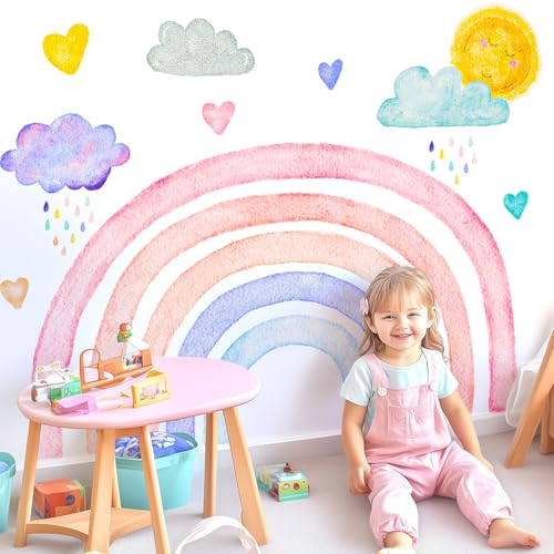 Vinilo Decorativo Infantil Rainbow Wall Decals miniatura 4