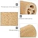 POPETPOP Hamster Molar Toys Natural Loofah Chew Tablets for Small Pets 3-Pack Dental Exercise for Guinea Pigs Bunny and Chinchillas Safe Teeth Grinding Alternative 4X2.4X2.4 Inch