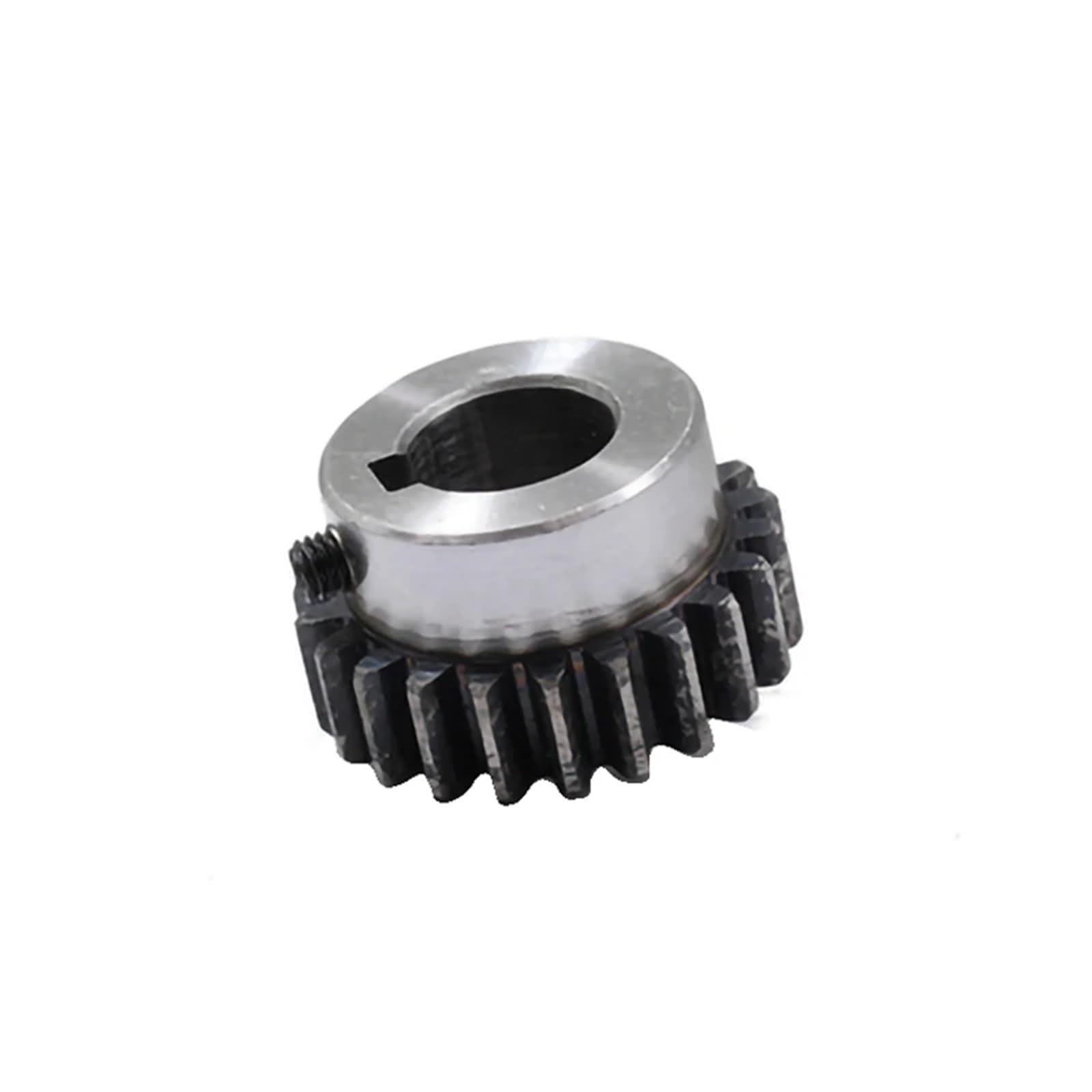 1 pignon convexe à 2 moules, 10-20 dents, crémaillère à denture droite, alésage intérieur standard 8/10/12/14/15/16 mm for ingénierie de précision(12T-hole8)