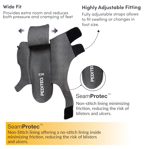 Image of DC2 Ancona Diabetic Sandals for Men | High Adjustability | Wide Fit | Seamless Lining | Genuine Leather Diabetic Footwear | Neuropathy Footwear