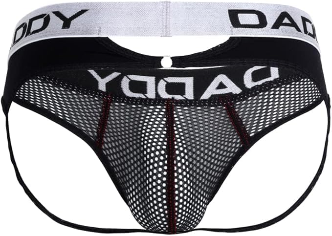 Daddy Underwear Men's Xlarge Navy Jockstrap - Pack of 12