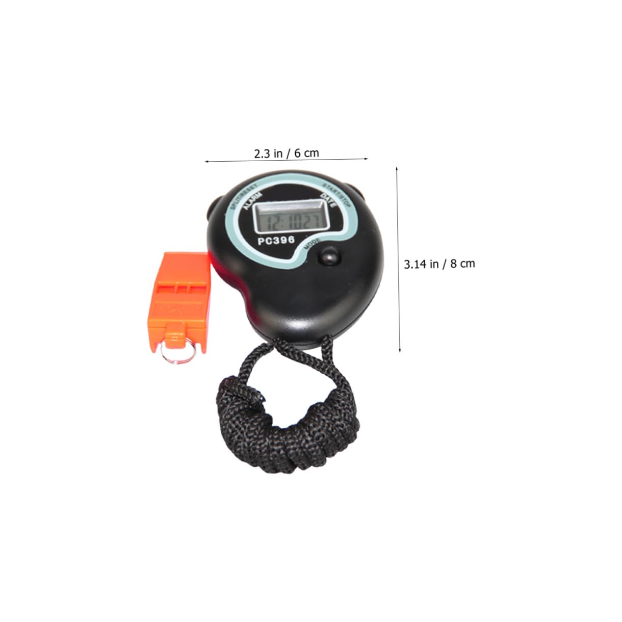 UKCOCO 3 Set Cronometro Sportivo con Completo per Corsa e Allenamento Resistente All e Design Ergonomico per Sportivi e Allenatori