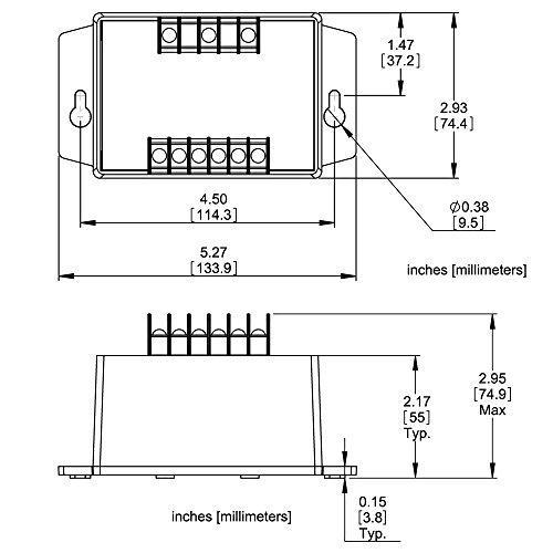 Littelfuse 102A 240Vac Switching, Phase Monitoring Relay, 190-480Vac Range, Flange Mount, 10Amp, Spdt #TOP1