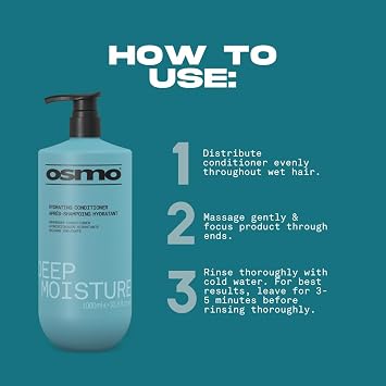 Osmo Deep Moisture Hydrating Conditioner, 1000ml