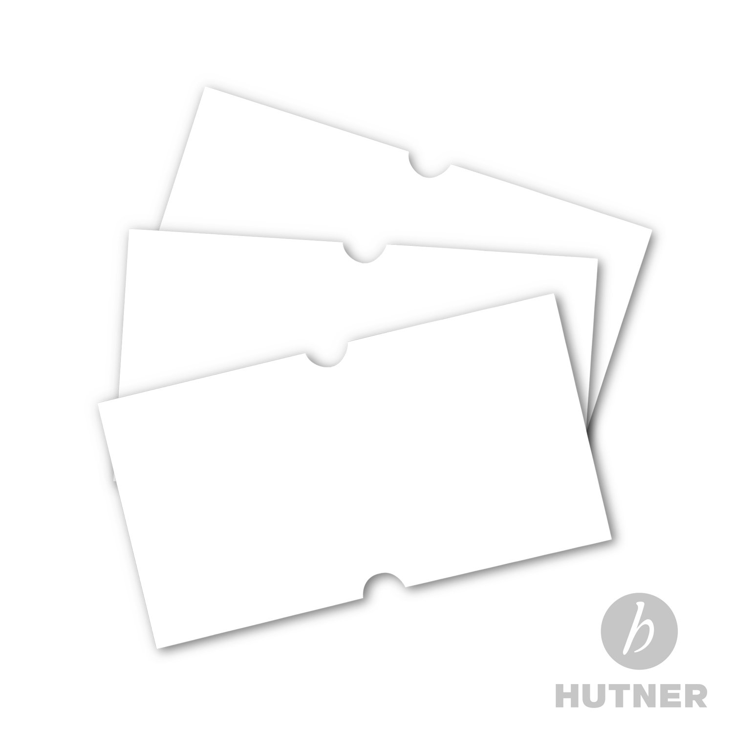 30 Rollen Preisetiketten 21x12RE weiss permanent | 30.000 Etiketten | Preisauszeichner Etiketten | Auszeichner Etiketten | HUTNER