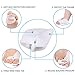 Toe Separator Gel Bunion Corrector Hammer Toe Straightener Professional Forefoot Cushions Toe Straightener Bunion Pads Relieve Hammer Toe Bunion Overlapping Toe Callus Blister for Men Women(5 Pair)