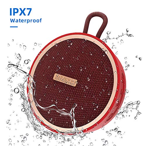 Waterproof Bluetooth Speaker Shower Speaker IPX 7 Bathroom Speaker V5.0 True Wireless Speakers