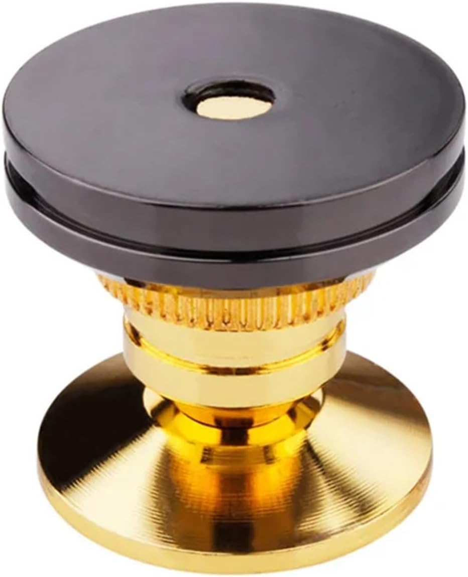 Speaker Spikes Speaker Stand Spikes Shockproof Foot Pad 26mmx28mm Accessories Isolation Stands for Audio Amplifier Turntable Player(Gold)
