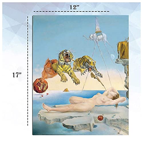 Image of Tallenge -Set of 10 Paintings of Salvador Dali Small Poster(Paper,12 x 17 inches, Multicolour)