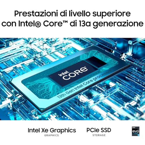 Galaxy Book3 360 Laptop, 13.3" Super AMOLED, S Pen, Intel EVO, Intel Core i5-1340P 13th gen, 8GB RAM, 256GB SSD, Windows 11 Home, Graphite - Notebook - Immagine 5