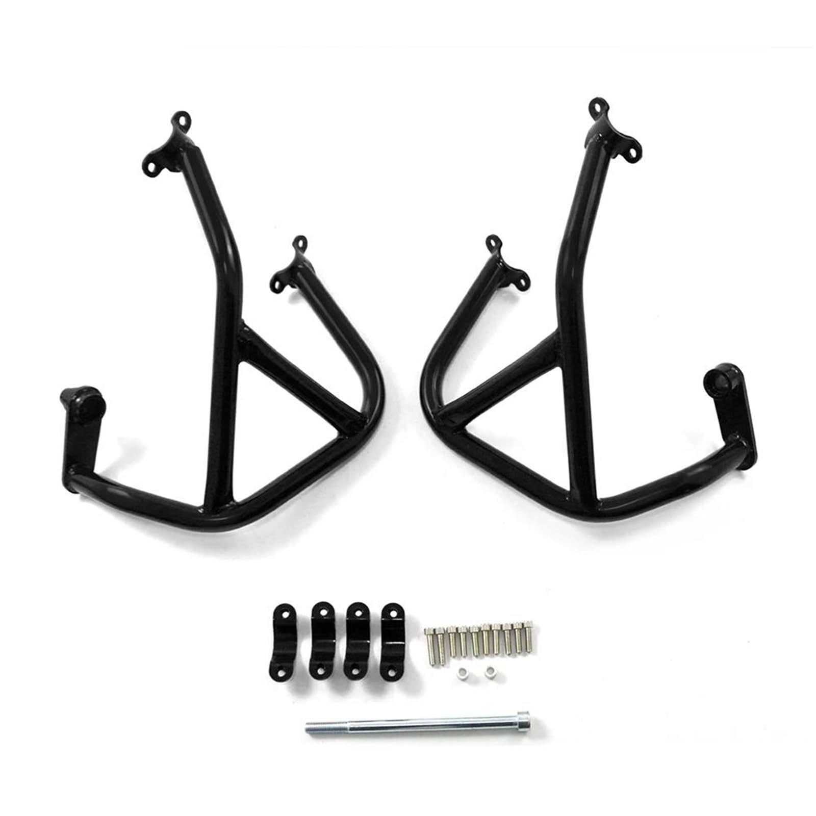 Highway Sturzbügel Für Duke 690 Für Duke690 2012-2022 Motorrad Autobahn Crash Bars Stoßstange Oberen Motor Schutz Stunt Käfig Rahmen Schutz Zubehör Motorrad Motorschutz(Schwarz)
