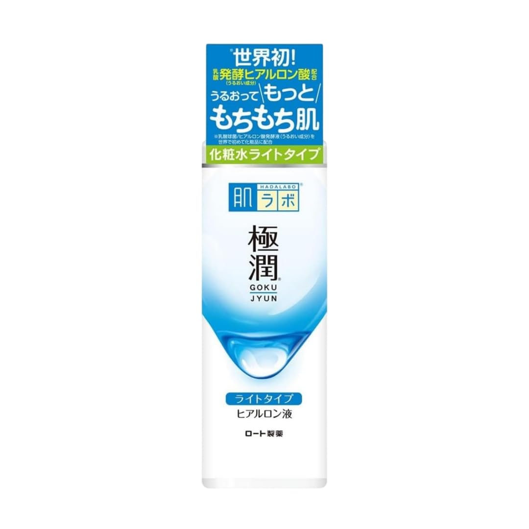 Hada Labo Rohto Goku-Jun Hyaluronic Lotion Light Type (170 Ml/5.7 fl. Oz)