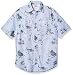 IZOD Men's Saltwater Easy Care Fishing Short Sleeve Shirt