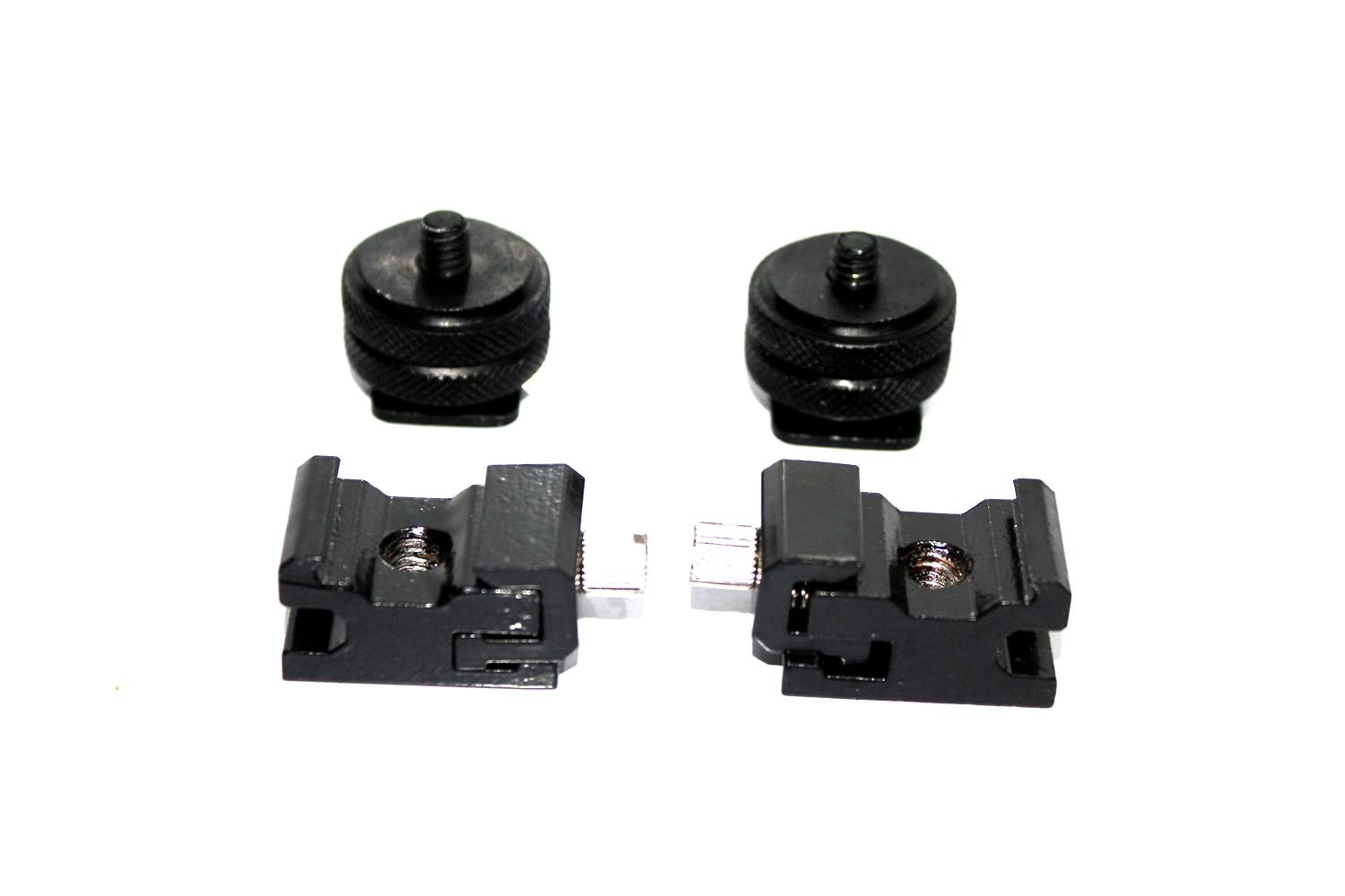 SHOPEE 4PCS Hot Shoe Mount Adapter 1/4" Camera Mount Screw Flash Cold Shoe Mount to Tripod Screw Adapter DSLR Camera Rig-4 Packs-image-47