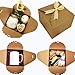 Chilly Gift Boxes, Set of 12 Decorative Treats Boxes, Cake, Cookies, Goodies, Candy and Handmade Bath Bombs Shower Soaps Gift Boxes for Christmas, Birthdays, Holidays, Weddings (Solid Color)