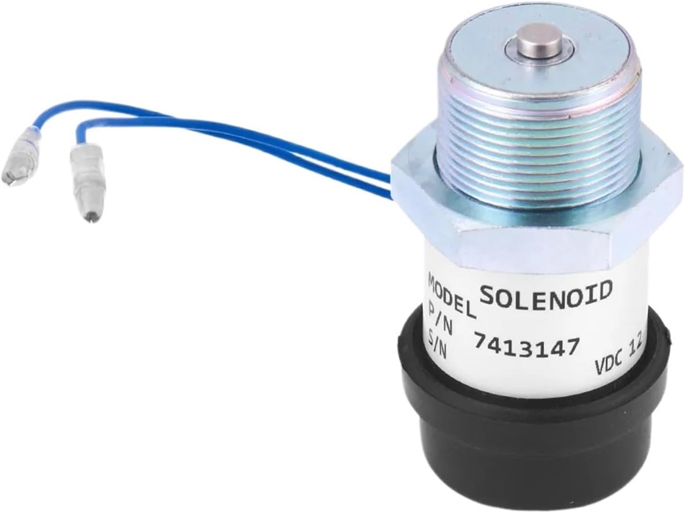 12V Stop Solenoid valve 7413147,MM409-67001,195-8411,30L87-00060,30A87-00060 for S3L2-E2 S4L2 L2E K3 E305C/K4N EB12.4 UKFSS113