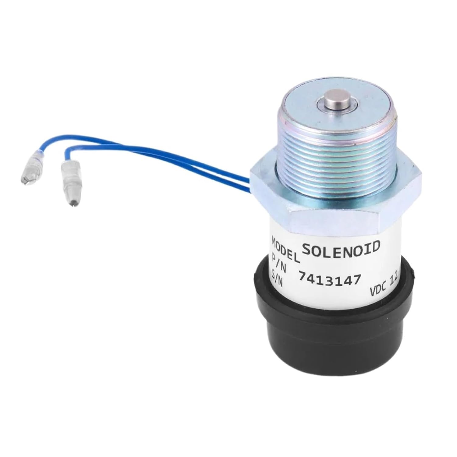 12V Stop Solenoid Valve 7413147,MM409-67001,195-8411,30L87-00060,30A87-00060 for S3L2-E2 S4L2 L2E K3 E305C/K4N EB12.4 UKFSS113