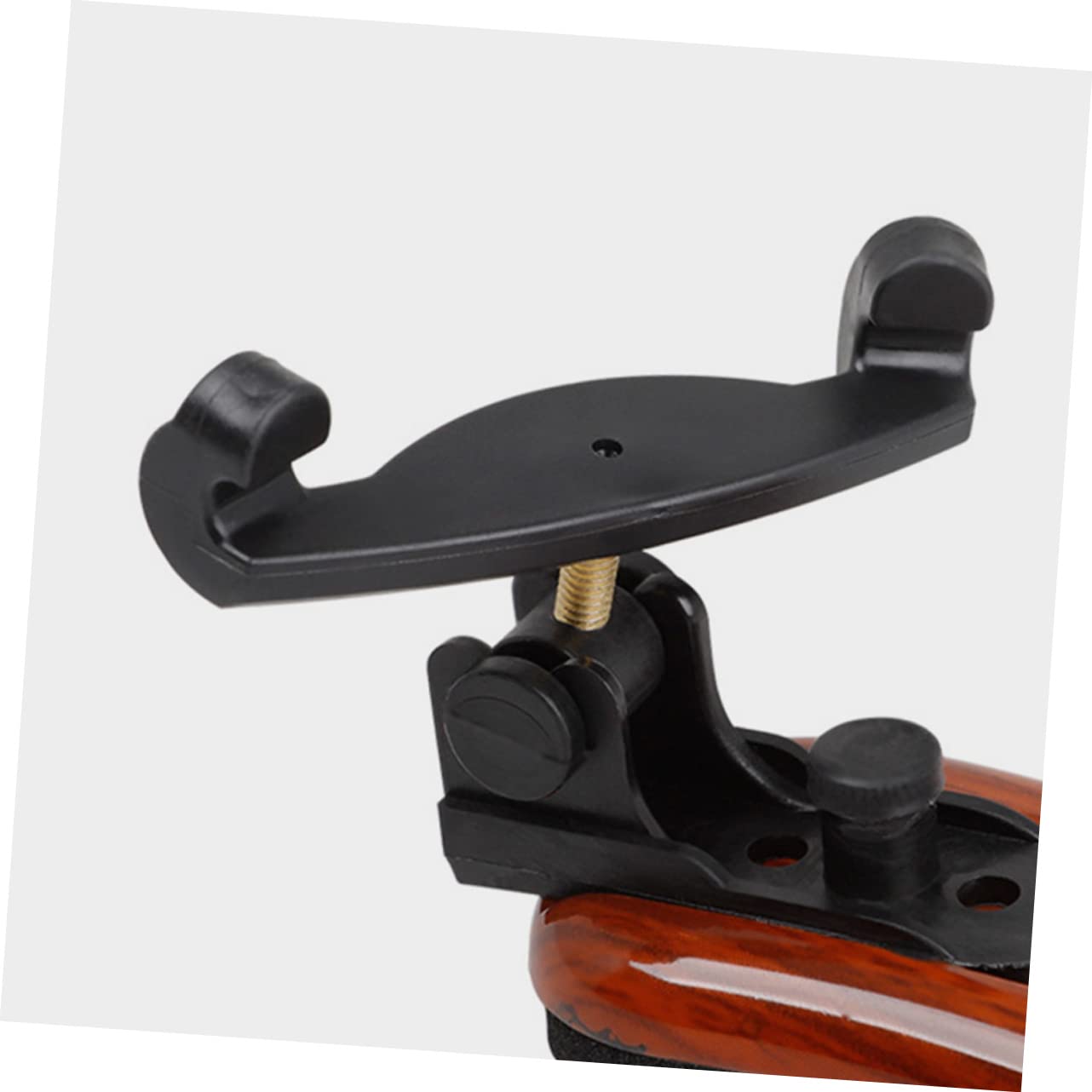 ERINGOGO 2pcs Violin Shoulder Rest Shoulder Support Brace Foam Pad Accessories Violin Supply 4/4 Violin Rest Violin Shoulder Mat Violin Support Violin Rest Replacement Black Emulsion