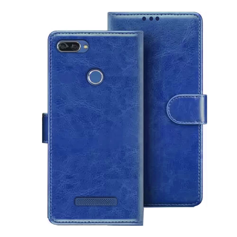 METOO Flip Cover for Voto V5x flip Cover | V5x flip Cover | Blue