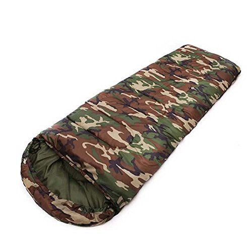 Image of IRIS Sleeping Bag Envelop 3 Season Ultra Light Portable Waterproof Comfort for Camping, Backpack & Outdoor