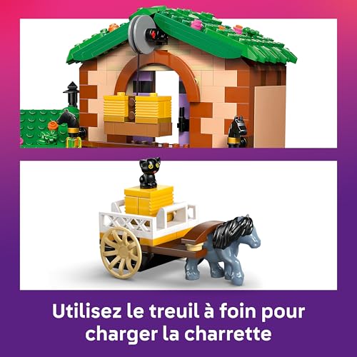 LEGO Friends Le Ranch et Les Écuries des Poneys - Jouet de Construction avec Figurines de Chevaux, 4 Mini-Poupées & 1 Chat - Accessoires Amusants - Cadeau Original pour Fille dès 7 Ans 42654