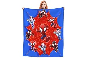 Spidey and His Amazing Friends Blanket: Perfect for Snuggling