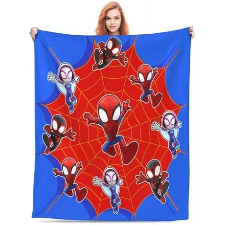 Spidey and His Amazing Friends Blanket: Perfect for Snuggling