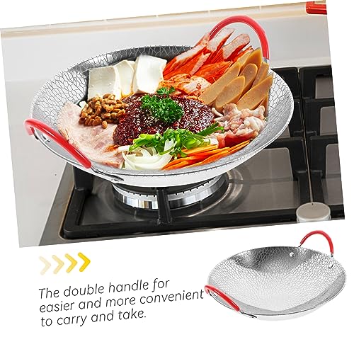 Olla para cocinar de acero inoxidable Wakauto con doble asa miniatura 4
