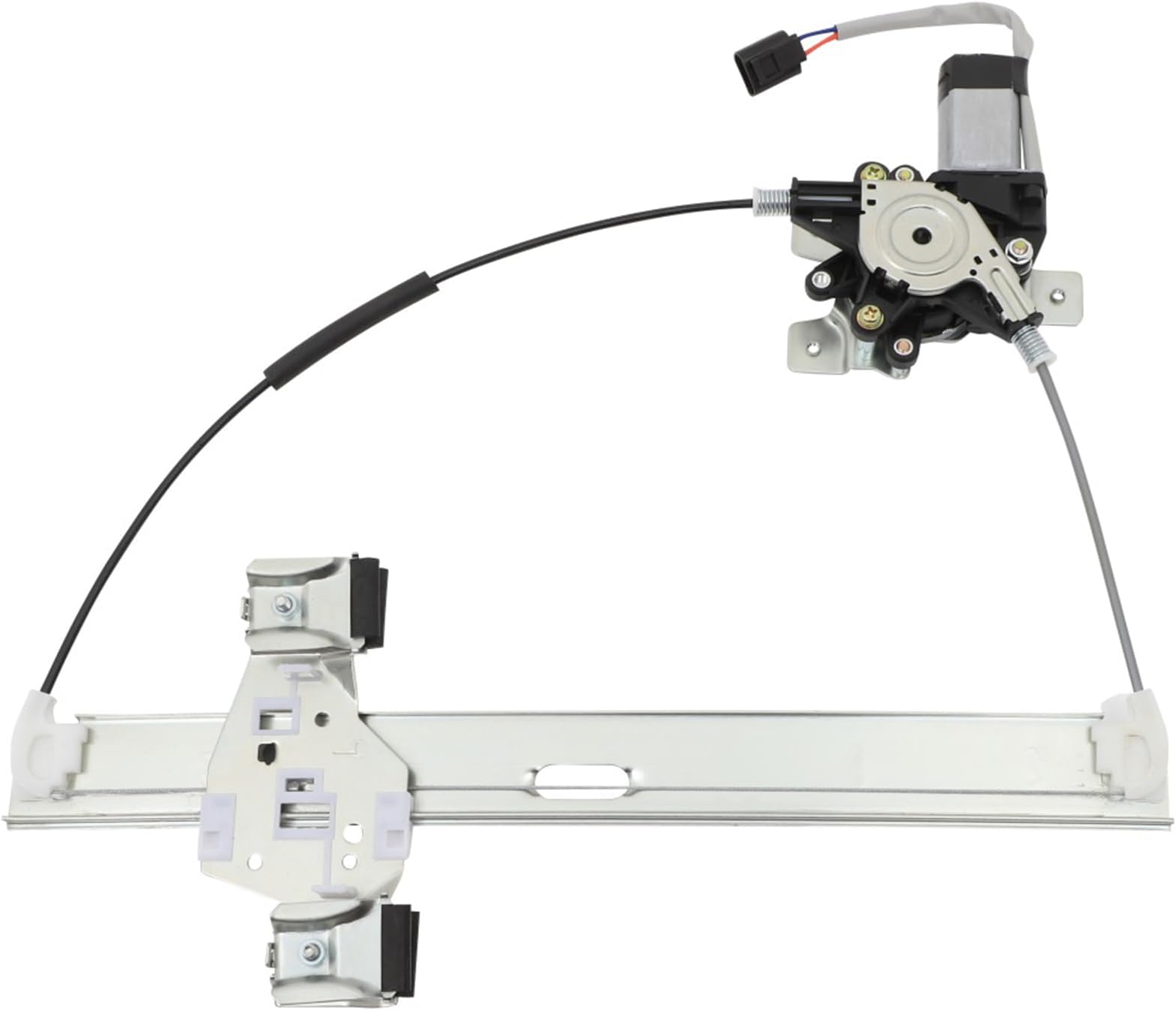 FINDAUTO Rear Left Driver Side Power Window Regulator with Motor Fit for 2003 2004 2005 2006 2007 2008 2009 for Hummer H2, Replace OE 751-707,715771355, HU1550100, 135-01904L