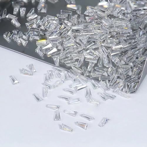 High Clarity D Colorless Trapezoid Moissanite Diamond Loose Moissanite Stone2