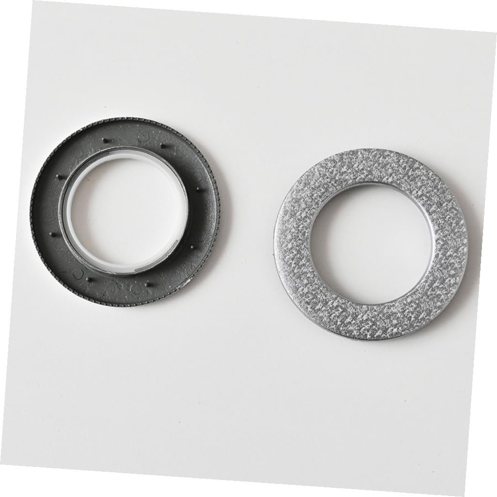 ABOOFAN Lot De 4 Anneaux De Rideaux en Plastique Robustes Œillets Ronds pour Rideaux pour Rideaux Installation Facile 4 Pièces X 4
