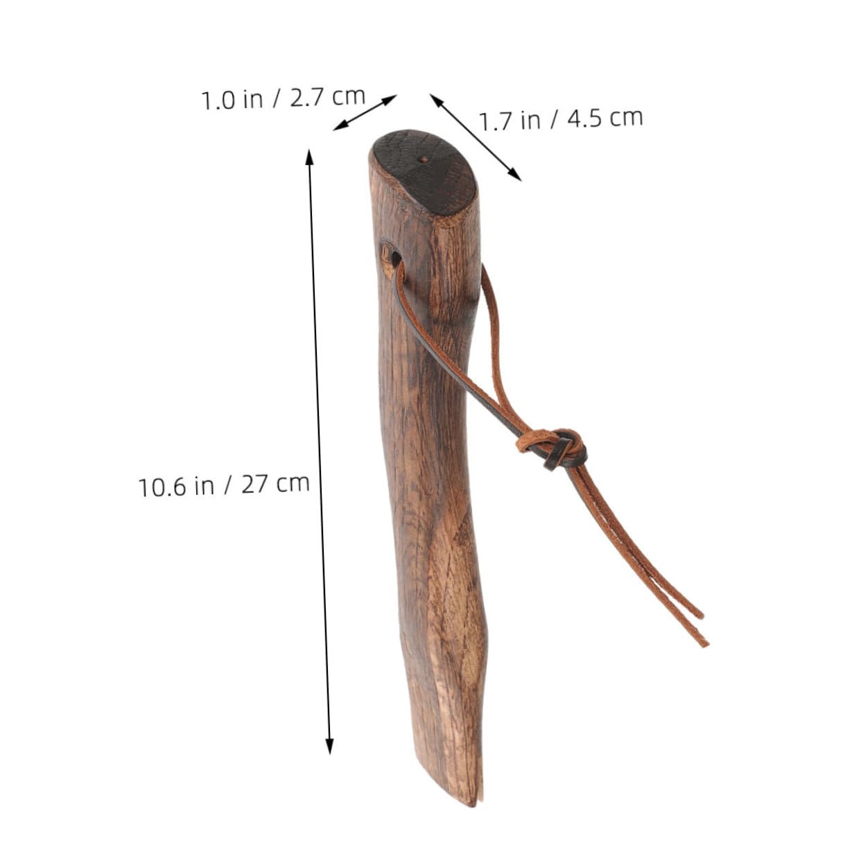 BESTonZON 2Pcs Wooden Axe Handle Replacement Wood Grip for Chopping and Camping Easy to Install Handle Replacements for Firewood Cutting and Outdoor Use