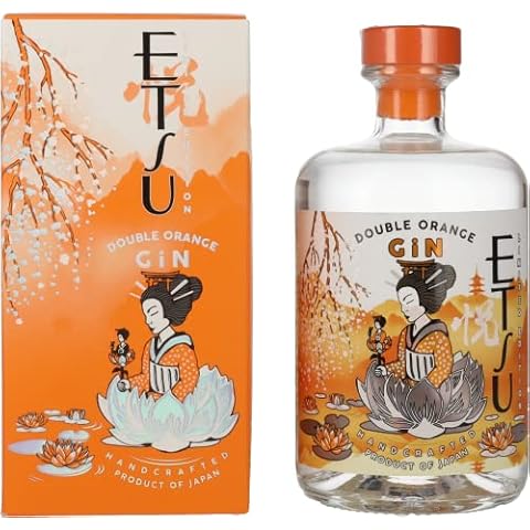 Etsu Gin DOUBLE ORANGE Limited Edition 43% Vol. 0,7l in Geschenkbox Cover