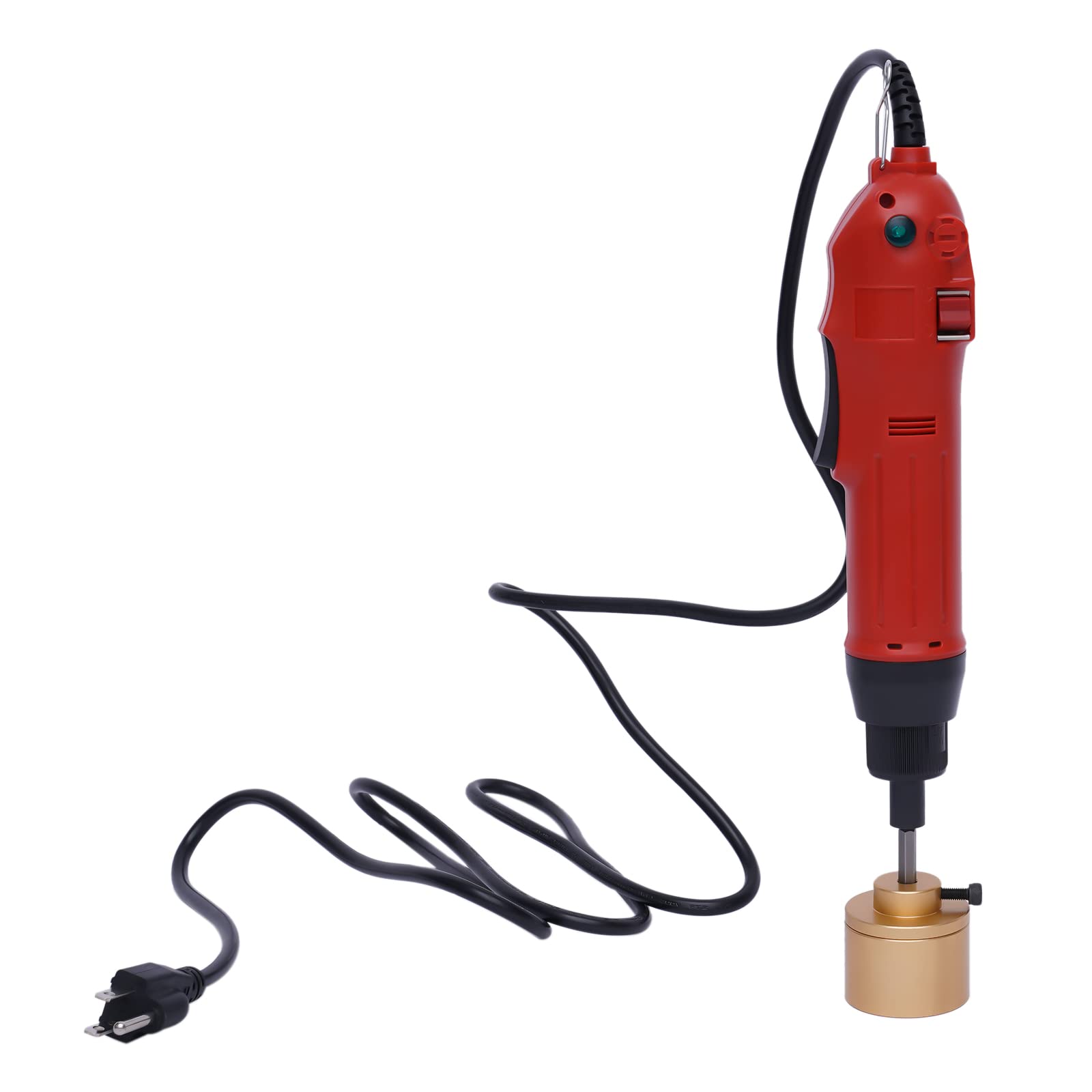 Macchina Elettrica di Sigillatura Rotativa per Bottiglie e Lattine, per Coperchi con Diametro da 10-30 mm