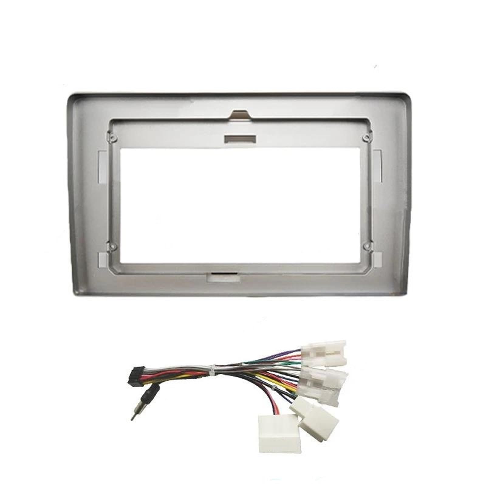 Per Toyota Per Hiace 2010 2011 2012 2013 2014 2015 2016 2017 2018 Kit Pannello Adattatore Autoradio Audio E Cruscotto Da 10 Pollici POMPOMPUR(Full Set 1)