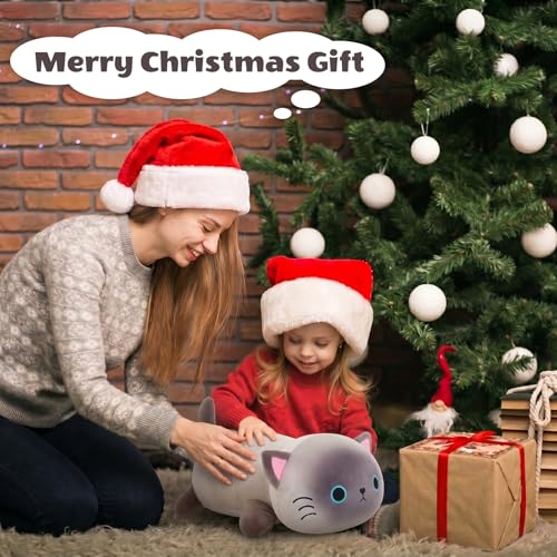 Finebee Weighted Siamese Cat Stuffed Animals, Cute Weighted Siamese Cat Plush, Soft Stuffed Weighted Plushie Pillow Gifts for Kids & Adults (9.8" 0.8Lbs) by Finebee - Used condition - Image 7