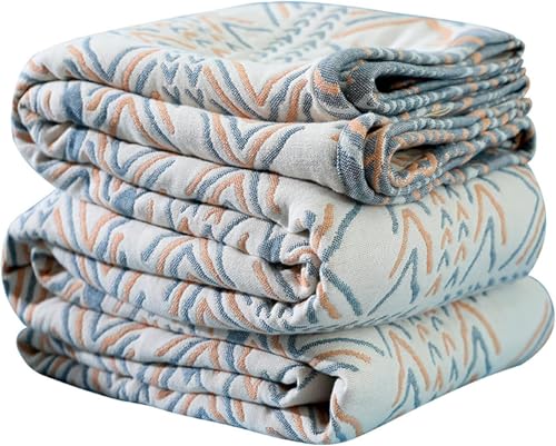 HOORDRY Baumwolldecke Tagesdecke 150cmx 200cm Boho DeckeWohndecke...