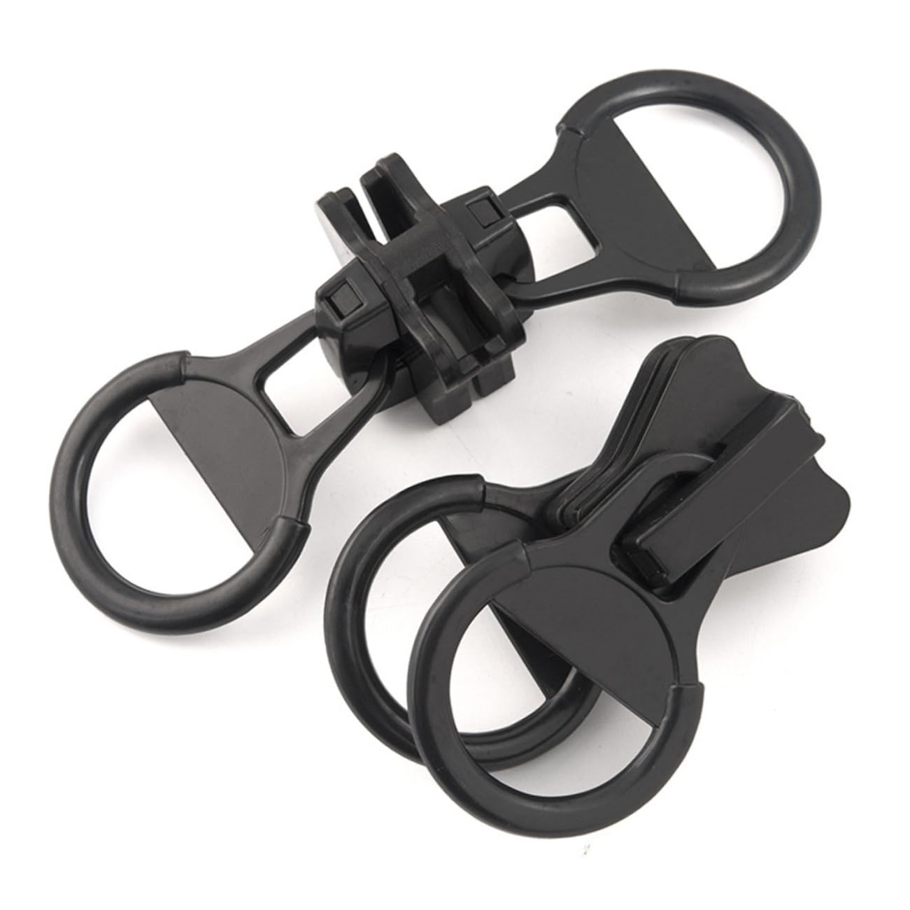 SHINEOFI 10piezas Cabezas De Reemplazables Tiradores De Prácticos y Resistentes Para Ropa y Accesorios De Instalación