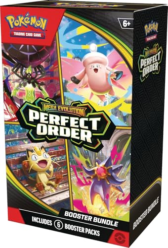 Image of Pokemon TCG: Mega Evolution-Perfect Order Booster Bundle